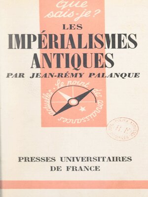 cover image of Les impérialismes antiques